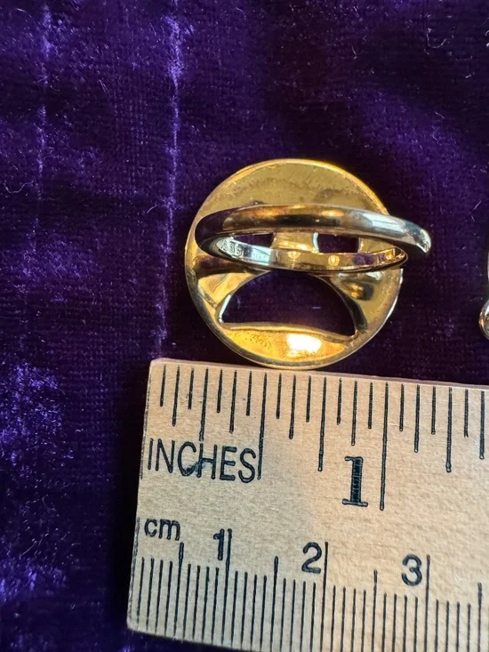 Simone I. Smith Set of 2 Emoji Laughing and Sad Rings- NWOT - Picture 4 of 5